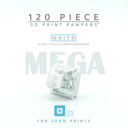 MEGA Pawpers™ Clicker for 3D Printed Fidgets!