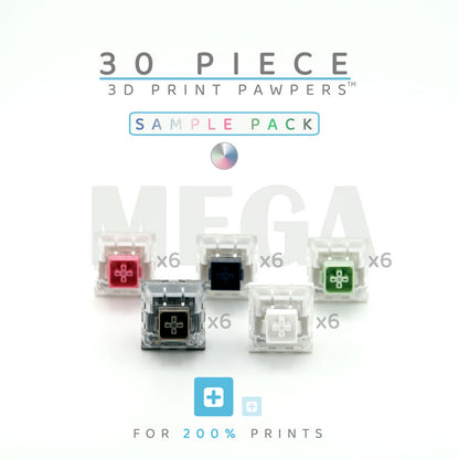 MEGA Pawpers™ Clicker for 3D Printed Fidgets!