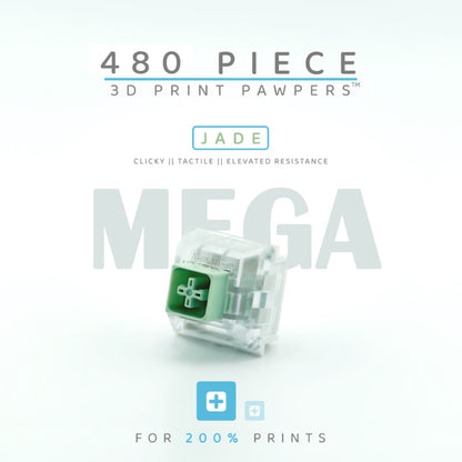 MEGA Pawpers™ Clicker for 3D Printed Fidgets!