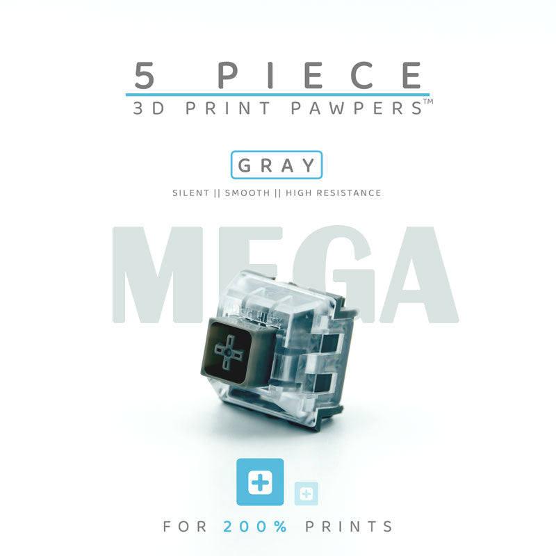 MEGA Pawpers™ Clicker for 3D Printed Fidgets!