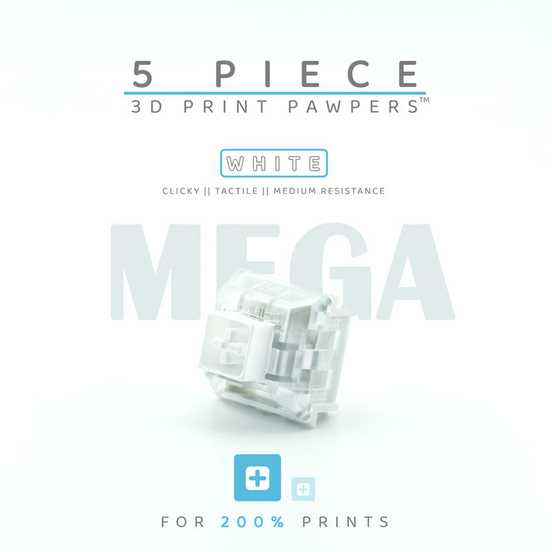 MEGA Pawpers™ Clicker for 3D Printed Fidgets!