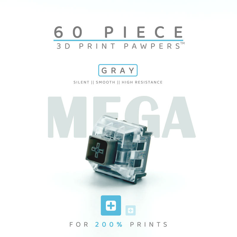 MEGA Pawpers™ Clicker for 3D Printed Fidgets!