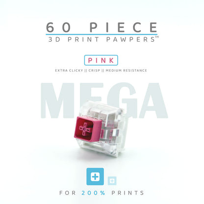 MEGA Pawpers™ Clicker for 3D Printed Fidgets!