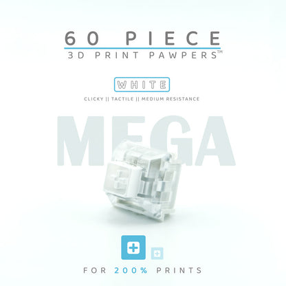 MEGA Pawpers™ Clicker for 3D Printed Fidgets!