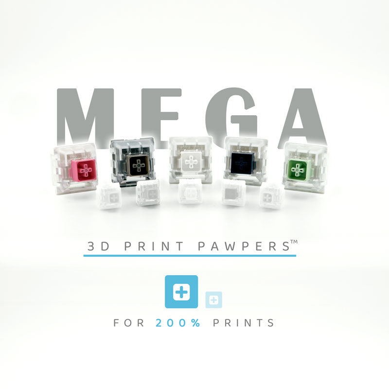 MEGA Pawpers™ Clicker for 3D Printed Fidgets!